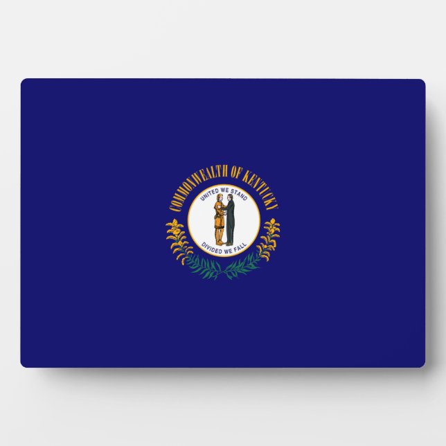 Kentucky State Flag Design Fotoplatte (Vorderseite)