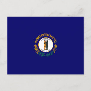 Kentucky State Flag Design Postkarte