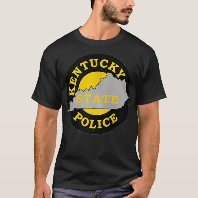 Kentucky State Police Zip  T-Shirt (Vorderseite)