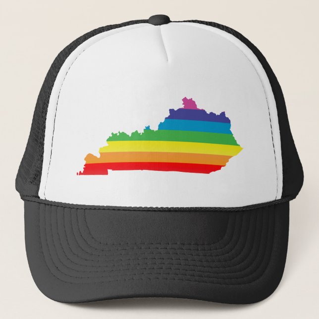 Kentucky-Stolz Truckerkappe (Vorderseite)