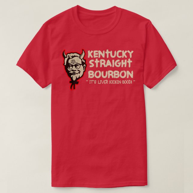 Kentucky Straight Bourbon TShirt 2 (Design vorne)