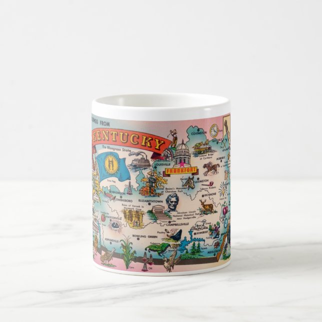 Kentucky-Tasse Kaffeetasse (Mittel)