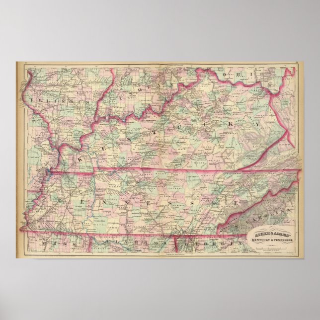 Kentucky, Tennessee 2 Poster (Vorne)