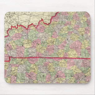Kentucky, Tennessee 3 Mousepad