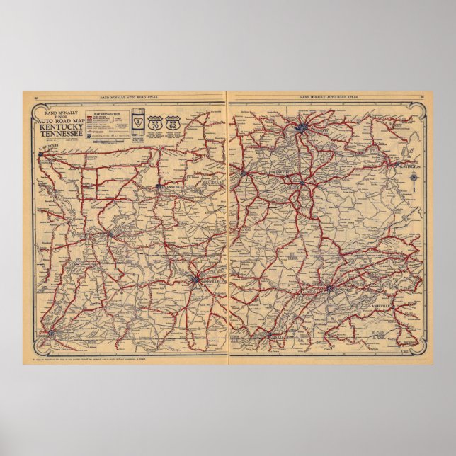 Kentucky, Tennessee 3 Poster (Vorne)