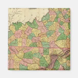 Kentucky, Tennessee und Teile von Illinois Magnet