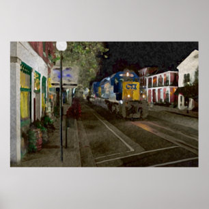 Kentucky Train Poster