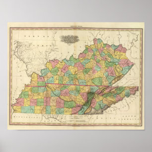Kentucky und Tennessee 2 Poster