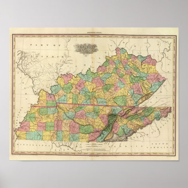 Kentucky und Tennessee 2 Poster (Vorne)