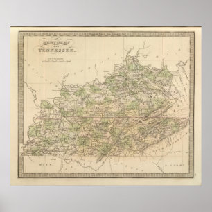 Kentucky und Tennessee 8 Poster