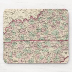Kentucky und Tennessee Mousepad