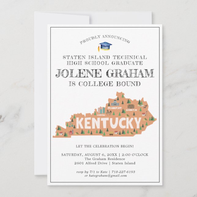 Kentucky | Uni Bound Graduation Party (Vorderseite)