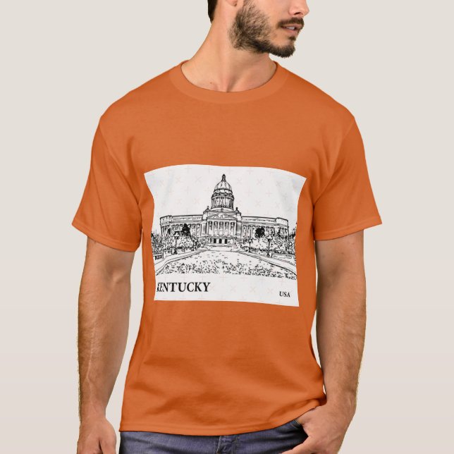 Kentucky USA T-Shirt (Vorderseite)