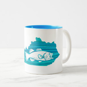 Kentucky Wave Fishing Zweifarbige Tasse
