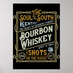Kentucky Whiskey Poster
