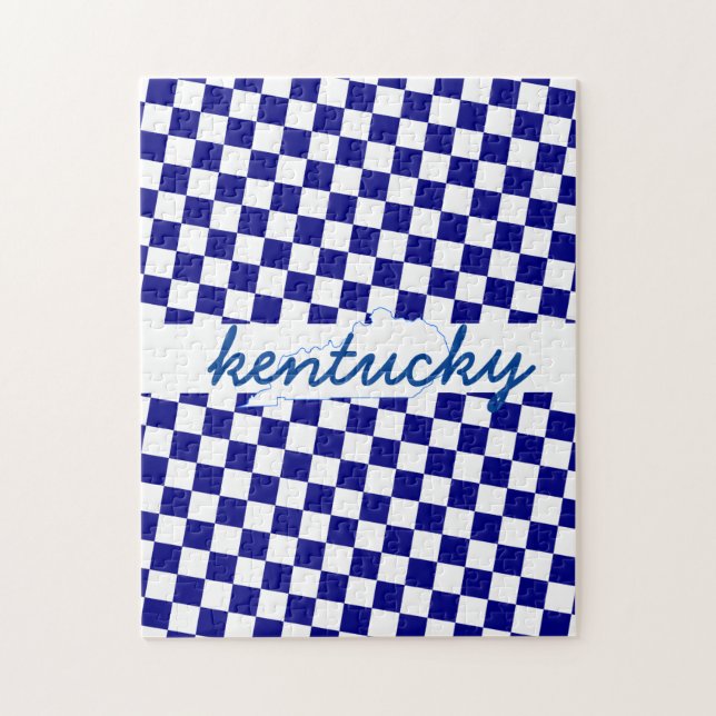 Kentucky Wildcat Fangeschenk - Herausforderung Bla Puzzle (Vertikal)