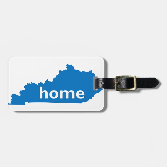 Kentucky-Zuhause Gepäckanhänger (Vorderseite horizontal)