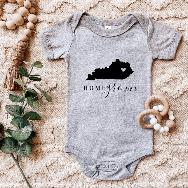 Kentucky Zuhause Grown Staat T-Shirt Baby Strampler (Von Creator hochgeladen)