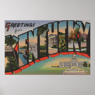 KentuckyLarge Letter ScenesKentucky Poster