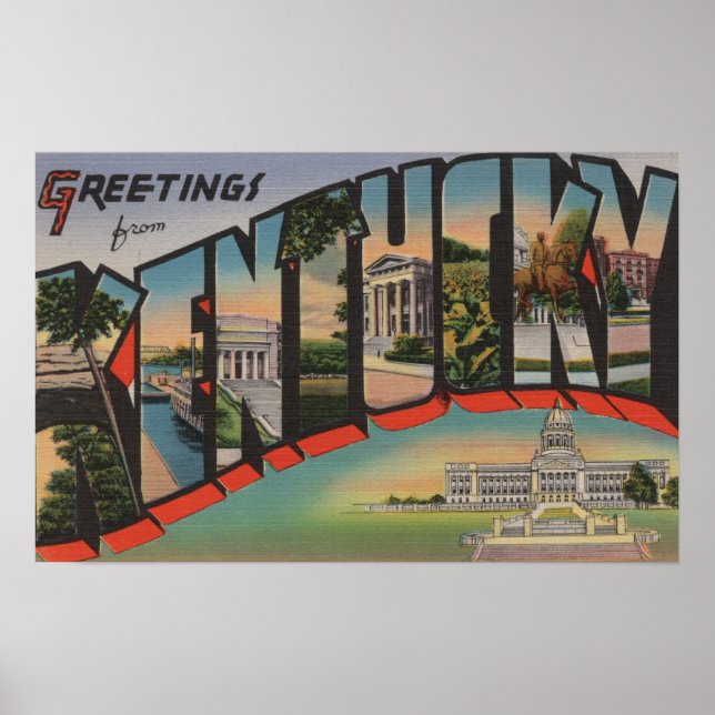 KentuckyLarge Letter ScenesKentucky Poster (Vorne)