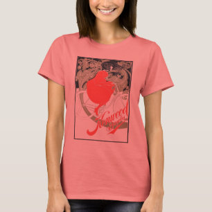 Kenwood fährt Kunst Nouveau Bio T - Shirt rad