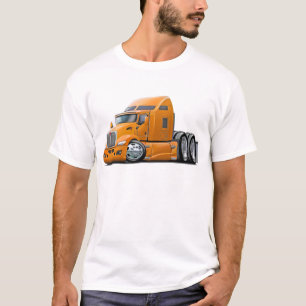 Kenworth 660 Orangen-LKW T-Shirt