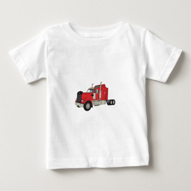 Kenworth Traktor Baby T-shirt (Vorderseite)