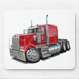 Kenworth w900 Rot-LKW Mousepad
