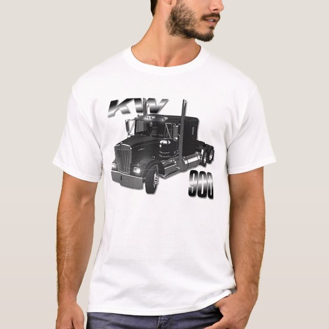 Kenworth W900 T-Stück T-Shirt (Vorderseite)