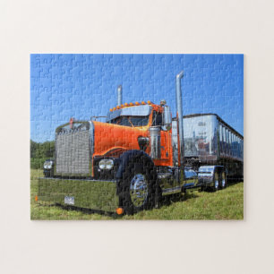 Kenworth W900A Kipper-Puzzlespiel Puzzle