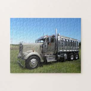 Kenworth W900L Kipper-Puzzlespiel Puzzle
