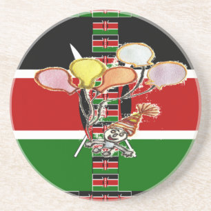 Kenya Birthday Untersetzer