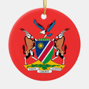 KENYA Coat of Arms Christmas Tree Ornamente