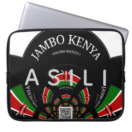 Kenya-Erbe: Asili (Ursprung) Anpassbar Laptopschutzhülle