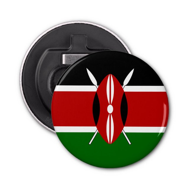 Kenya Flag Flaschenöffner (Vorderseite)