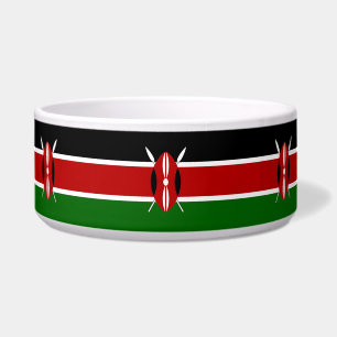 Kenya Flag Pet Bowl Napf