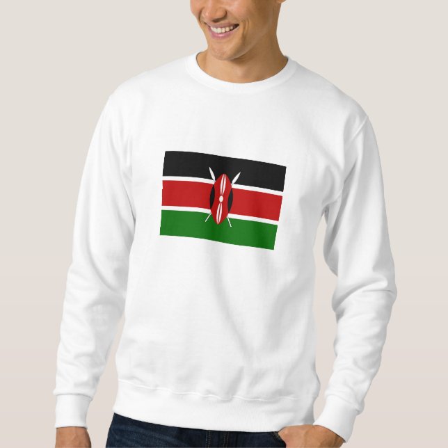 Kenya Flag Sweatshirt (Vorderseite)