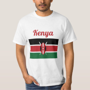 Kenya Flag T - Shirt
