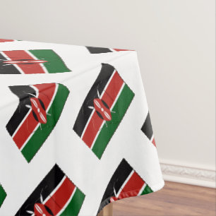 Kenya Flag Tischdecke
