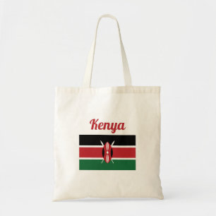 Kenya Flag Tragetasche