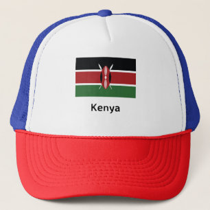 Kenya Flag Truckerkappe