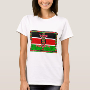 Kenya Flag Tuko Pamoja T-Shirt