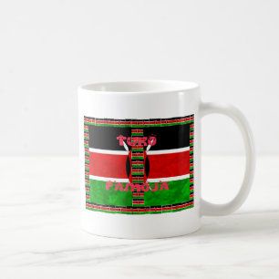 Kenya Flag Tuko Pamoja Tasse