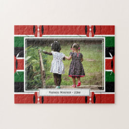 KENYA-Flagge | FOTO Puzzle