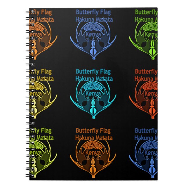 Kenya Hakuna Matata Notizblock (Vorderseite)