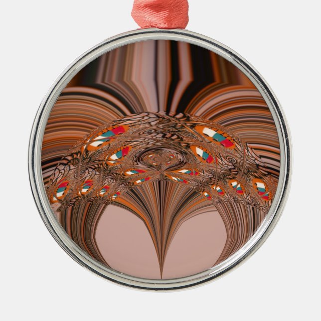 Kenya HakunaMatata Tradition Farbdesigns.png Ornament Aus Metall (Vorne)
