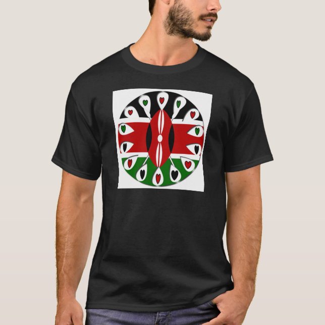 Kenya Hearts T-Shirt (Vorderseite)