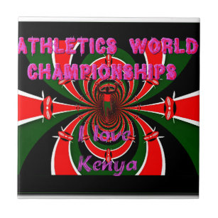 Kenya International Athletics Sports Fliese