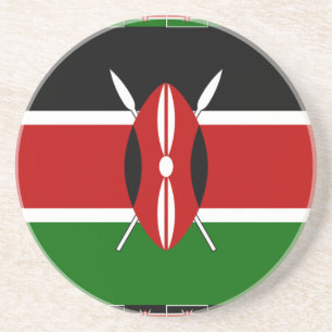 Kenya Kenyan Flags Untersetzer