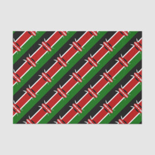 Kenya Maasai Flagge Bendera ya Kenya Seidenpapier